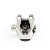 Thumbnail Image for Deck Hinge Ball Socket with D-Ring Starboard Side  #F13-1085S Stainless Steel Type 316 1