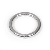 Thumbnail Image for O-Ring Steel Zinc Plated 1-1/2" ID 3-ga