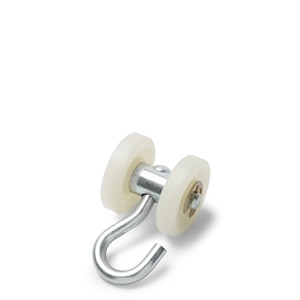 Thumbnail Image for Duratrack Trolley Two-Wheel Nylon Wheels and 1/2" Hook #16NR-1/2