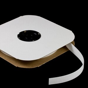 Thumbnail Image for VELCRO Brand Polyester Tape Hook #81 Standard Backing #190579 1" x 25-yd White(Standard Pack 25 Yards) (Full Rolls Only)