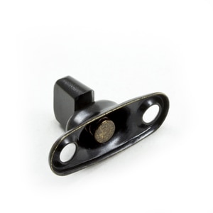 Thumbnail Image for DOT Common Sense Turn Button Two Screw Holes 91-XB-78322-1G Government Black 100-pk