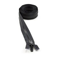 Thumbnail Image for YKK VISLON #10 Separating Zipper Automatic Lock Double Pull Plastic Slider 72