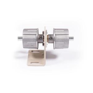 Thumbnail Image for Solair Vertical Curtain Double Gudgeon and Bracket 70mm Beige (ED)