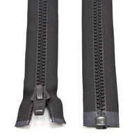Thumbnail Image for YKK VISLON #10 Separating Zipper Automatic Lock Short Single Pull Plastic Slider 72