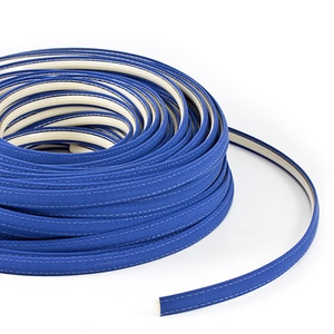 Thumbnail Image for Steel Stitch Sunbrella Covered ZipStrip #6052 Mediterranean Blue 160' (Full Rolls Only)