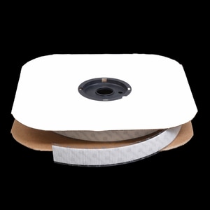 Thumbnail Image for VELCRO Brand Polyester Tape Hook #81 Adhesive Backing #155553 1" x 25-yd White(Standard Pack 25 Yards) (Full Rolls Only)
