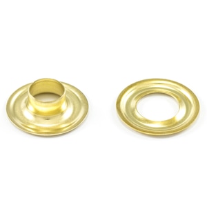Thumbnail Image for DOT Grommet with Plain Washer #1 Brass 9/32" 1-gr
