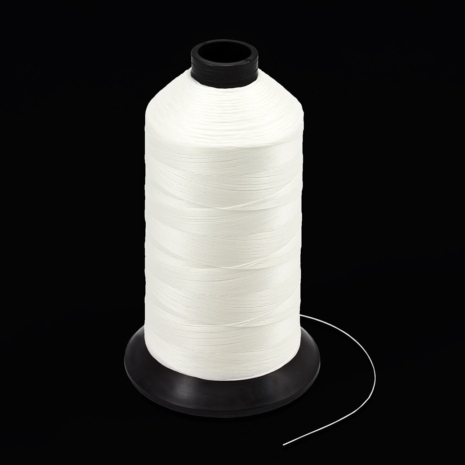 Item4ever White 100g UV Resistant High Tenacity Polyester Sewing Thread  Size Medium 210d/3 for Outdoor, Upholstered