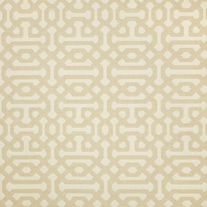 Thumbnail Image for Sunbrella Upholstery #45991-0001 54" Fretwork Flax (Standard Package 40 Yards) (ED)