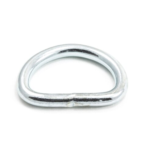 Image for Dee Ring Welded #3250 Zinc Plated Steel 7/8