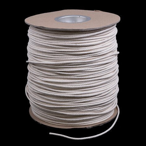 Image for Solid Braided Cotton Ultra Lacing Cord #6 3/16