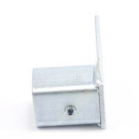 Thumbnail Image for Duratrack Bracket End Mount Down Two Hole Plate Galvanized Steel 16-ga #16EMD 3