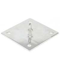 Thumbnail Image for SolaMesh Diagonal Eye Wall Plate Stainless Steel Type 316 150mm 2
