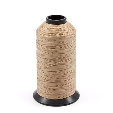 Image for A&E SunStop Twisted Non-Wick Polyester Thread Size T135 #66517 Linen 8-oz