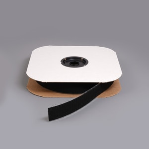 Thumbnail Image for VELCRO Brand Nylon Tape Hook #88 Adhesive Backing #191166 1-1/2" x 25-yd Black(Standard Pack 25 Yards) (Full Rolls Only) (ED) (A