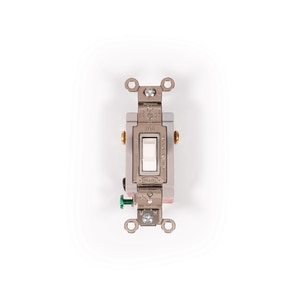 Thumbnail Image for Somfy Switch Decorator Toggle Momentary Single Pole White #1800383  (DSO)