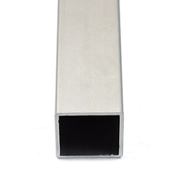 Thumbnail Image for Aluminum Square Tubing Anodized #6154 1" OD x 0.062" Wall x 24'