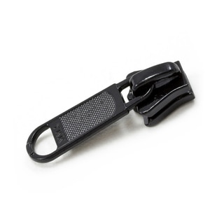 Thumbnail Image for YKK VISLON #5 Metal Sliders #5VSDFL Non-Locking Long Single Pull Tab Black