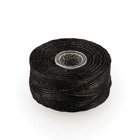 Image for PremoBond Bobbins BPT 92G Bonded Polyester Anti-Wick Thread Black 72-pk