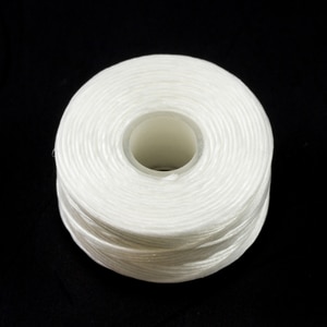 Thumbnail Image for Coats Polymatic Polyester Belbobs Bonded Monocord Dacron #G Size 92 (FF) White  80-pk