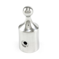 Thumbnail Image for Eye End Ball 7/8" OD Counter Bore Without Set Screw #F11-0177A Stainless Steel Type 316