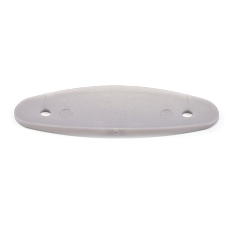Image for Curved Shim #401-S-2.36 Nylon Silver