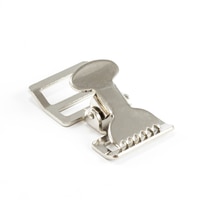 Thumbnail Image for Buckle Push-Button #6105 Nickel Plated 1