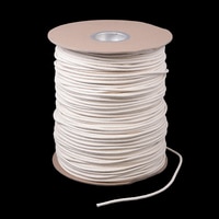 Thumbnail Image for Solid Braided Cotton Ultra Lacing Cord #7 7/32" x 1500' White