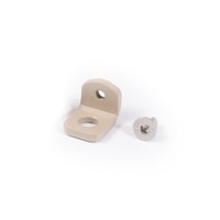 Thumbnail Image for Solair Vertical Curtain Single Cable Attachment Bracket Beige (CLEARANCE)