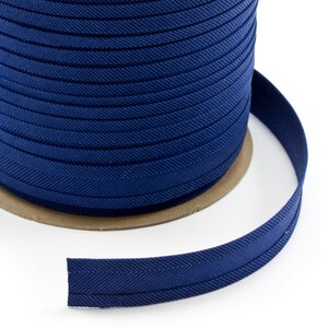 Thumbnail Image for Sunbrella Marine Binding  Bias Cut 1" x 100-yd 4653 Mediterranean Blue Tweed