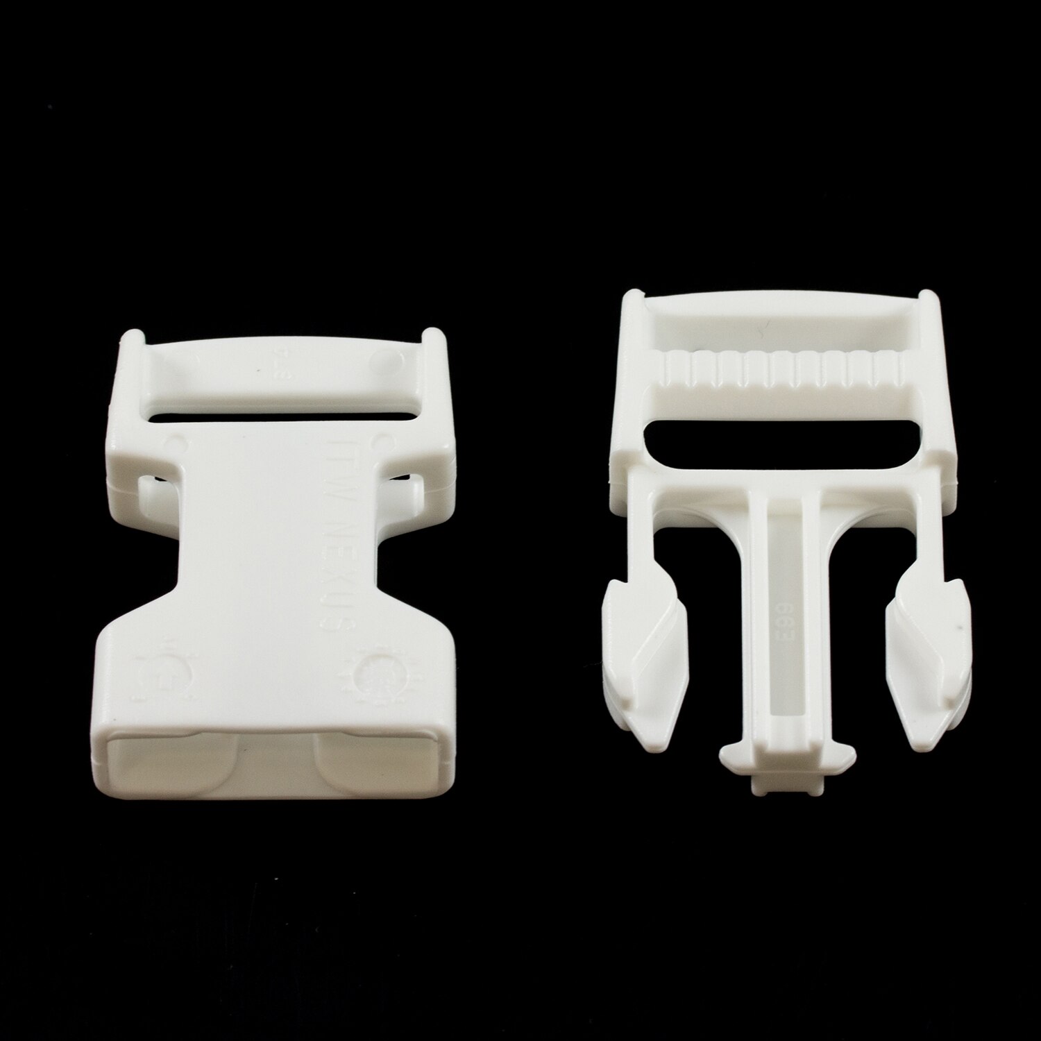 Fastex Side Release Buckle 1 Acetal White