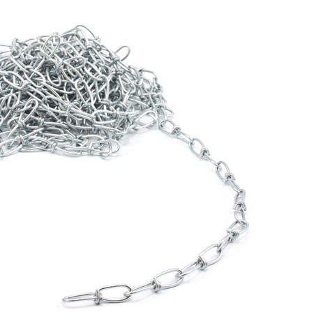 Image for Chain Double Loop #1/0 Galvanized Steel 100' (ED)