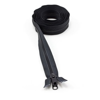 Thumbnail Image for YKK VISLON #8 Separating Zipper Automatic Lock Long Double Pull Metal Slider 96