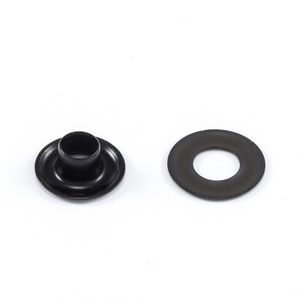 Thumbnail Image for DOT Grommet with Plain Washer #00 Black 3/16" 1-gr