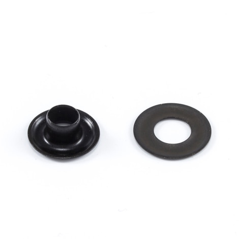 Image for DOT Grommet with Plain Washer #00 Black 3/16