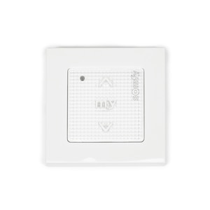 Thumbnail Image for Somfy Switch Smoove 1 RTS Pure II Wall Switch and Frame White #1871361