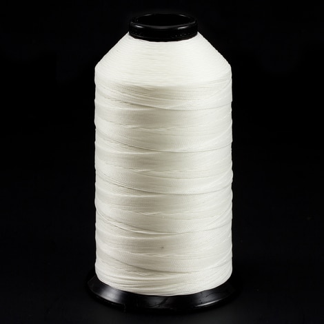 Image for A&E SunStop Twisted Non-Wick Polyester Thread Size T135 #66500 White 8-oz