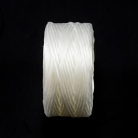 Thumbnail Image for Coats Polymatic Belbobs Bonded Monocord Dacron #G Size 125 White  80-pk 1