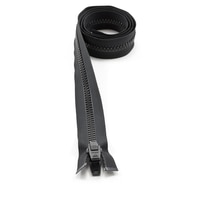 Thumbnail Image for YKK® VISLON® #10 Separating Zipper Automatic Lock Double Pull Plastic Slider #VFUVOL107TX 48
