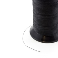 Thumbnail Image for Coats Polymatic Bonded Monocord Dacron Thread Size 125 Black 16-oz 1