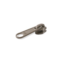 Thumbnail Image for YKK ZIPLON Metal Sliders #5CNDFL Non-Locking Long Single Pull Tab Beige