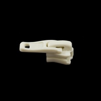 Thumbnail Image for YKK® VISLON® #5 Plastic Sliders #5VSTA AutoLok Standard Single Pull Tab White 6