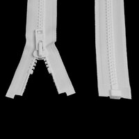 Thumbnail Image for YKK® VISLON® #8 Separating Zipper Automatic Lock Short Single Pull Metal Slider #VFUVOL-86 DA E 48
