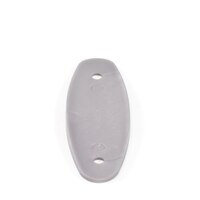 Thumbnail Image for Curved Shim #401-S-2.36 Nylon Silver 1