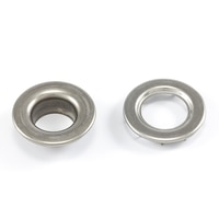 Thumbnail Image for DOT Rolled Rim Self-Piercing Grommet with Spur Washer #5 Stainless Steel 5/8