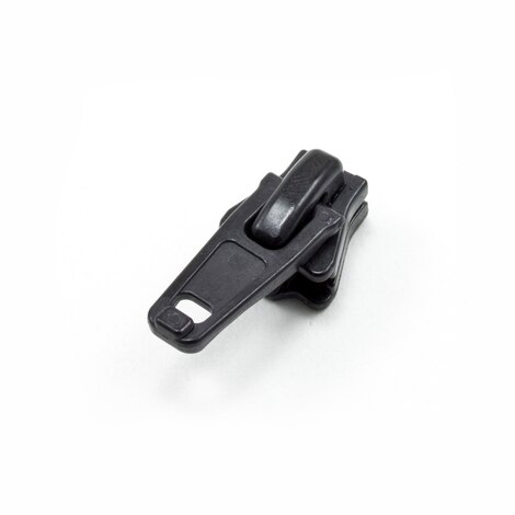Image for YKK® VISLON® #5 Plastic Sliders #5VSTF Non-Locking Short Single Pull Tab Black