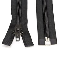 Thumbnail Image for YKK ® ZIPLON ® UV #10 Separating Coil  Zipper Automatic Lock Single Pull Metal Slider #CFOR-106 DA E 96