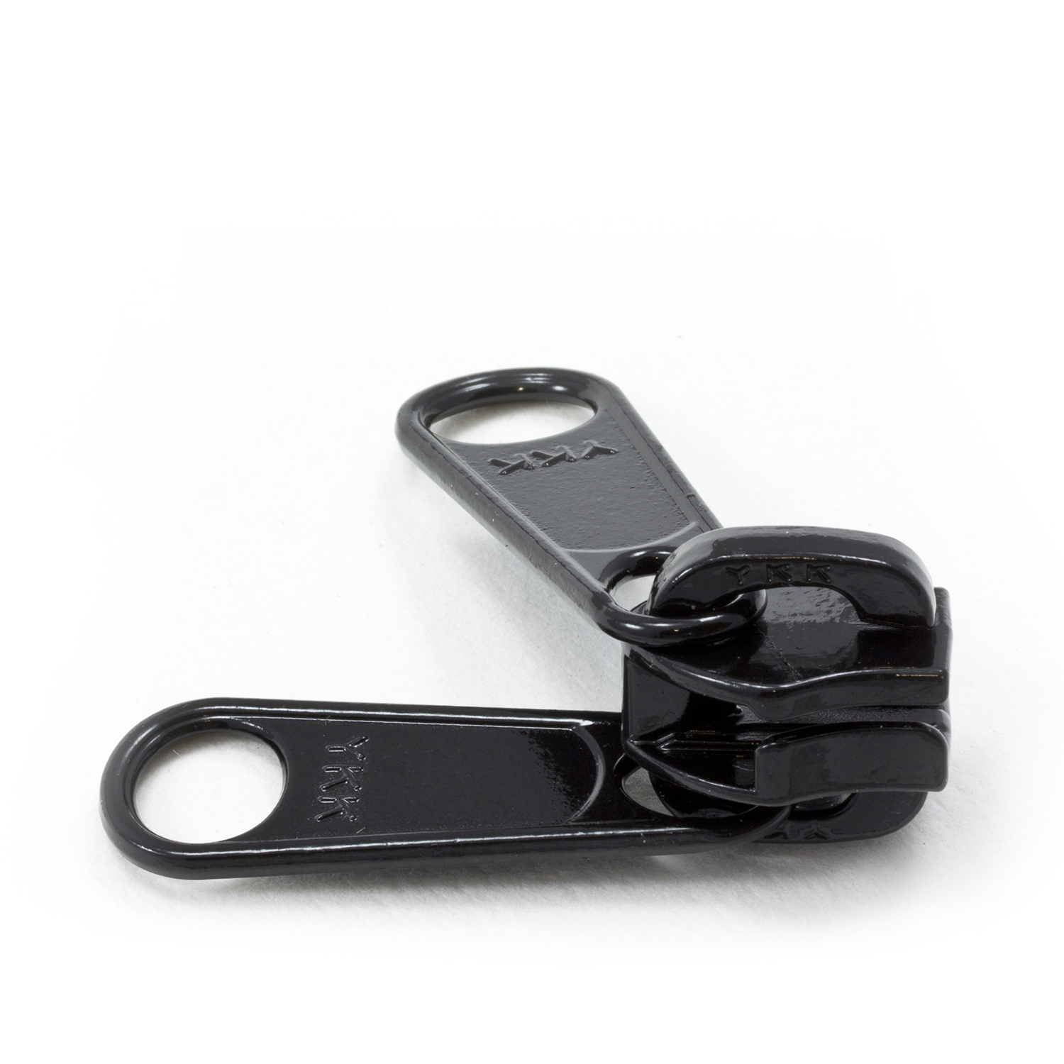 YKK® ZIPLON® Metal Sliders #10CFDWL Non-Locking Long Double Pull 