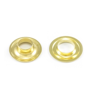 Thumbnail Image for DOT Grommet with Neck Washer #2 Brass 3/8" 25-gr