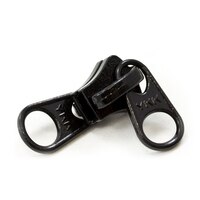 Thumbnail Image for YKK® VISLON® #10 Metal Sliders #10VFDFWW Non-Locking Short Double Pull Tab Black 3